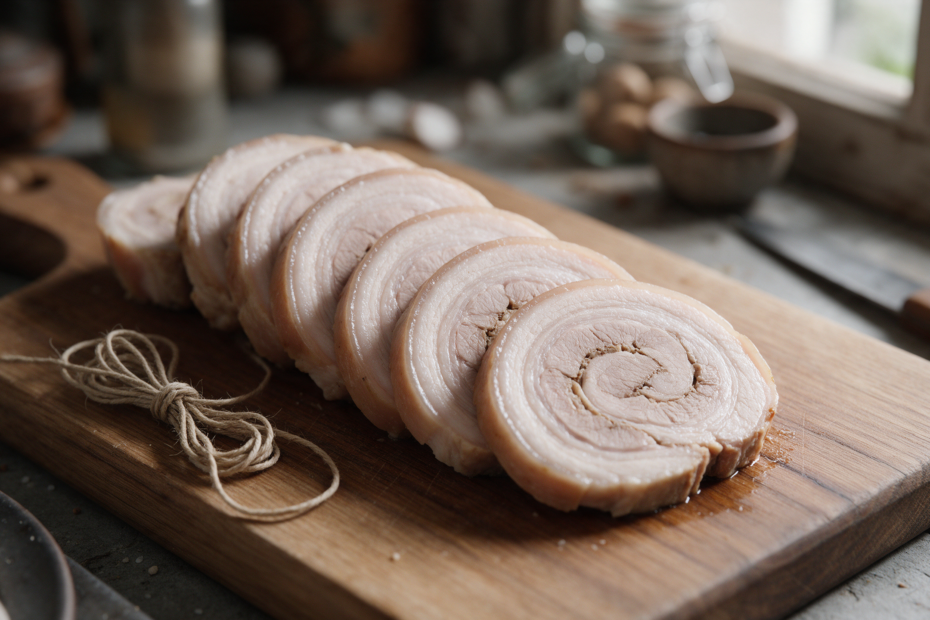 Rolada wieprzowa parzona – przepis krok po kroku